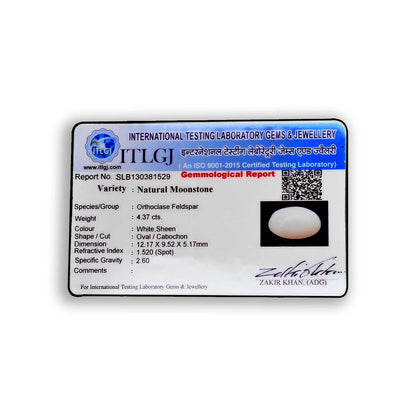 Moonstone 4.37 Carat