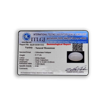 Moonstone 6.17 Carat