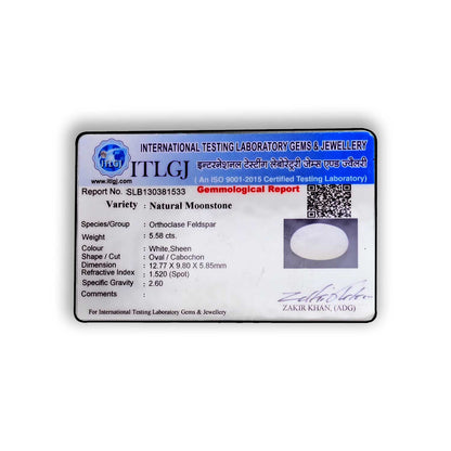 Moonstone 5.58 Carat