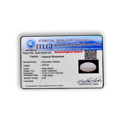 Moonstone 4.68 Carat