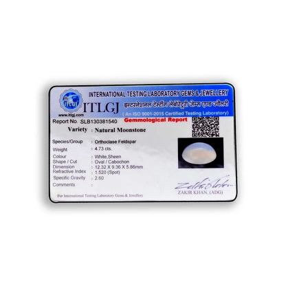 Moonstone 4.73 Carat