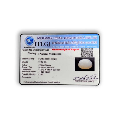 Moonstone 5.52 Carat