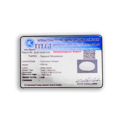 Moonstone 5.05 Carat
