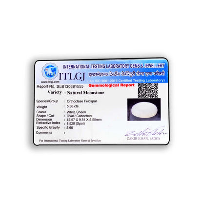 Moonstone 5.38 Carat