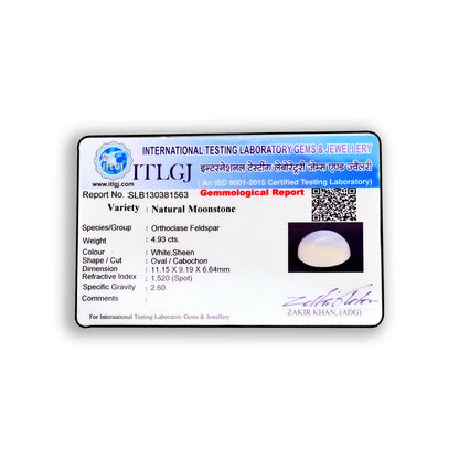 Moonstone 4.93 Carat