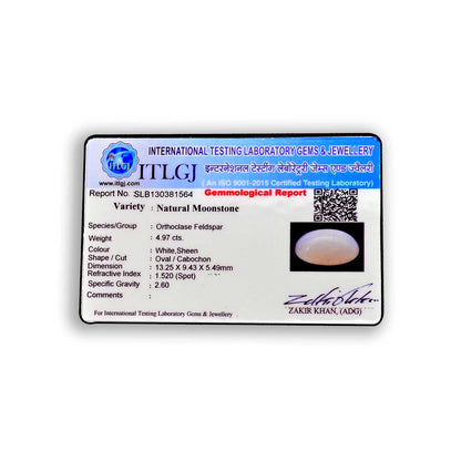 Moonstone 4.97 Carat