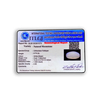 Moonstone 4.74 Carat
