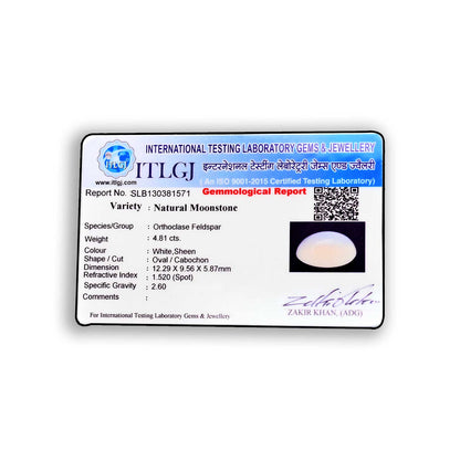 Moonstone 4.81 Carat