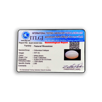 Moonstone 4.87 Carat