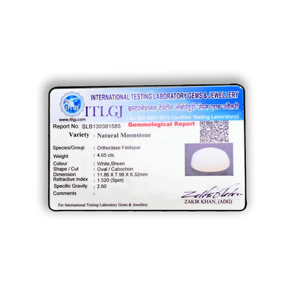 Moonstone 4.65 Carat