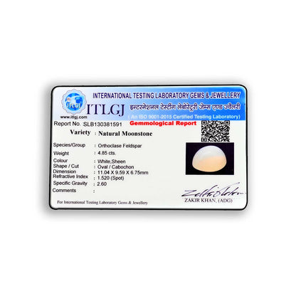 Moonstone 4.85 Carat