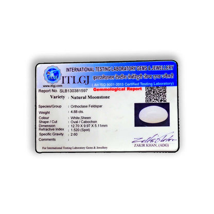 Moonstone 4.88 Carat
