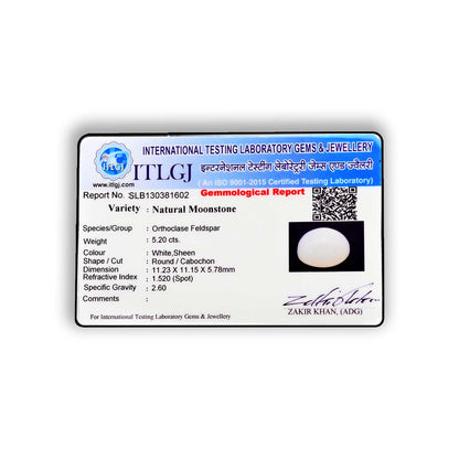 Moonstone 5.2 Carat