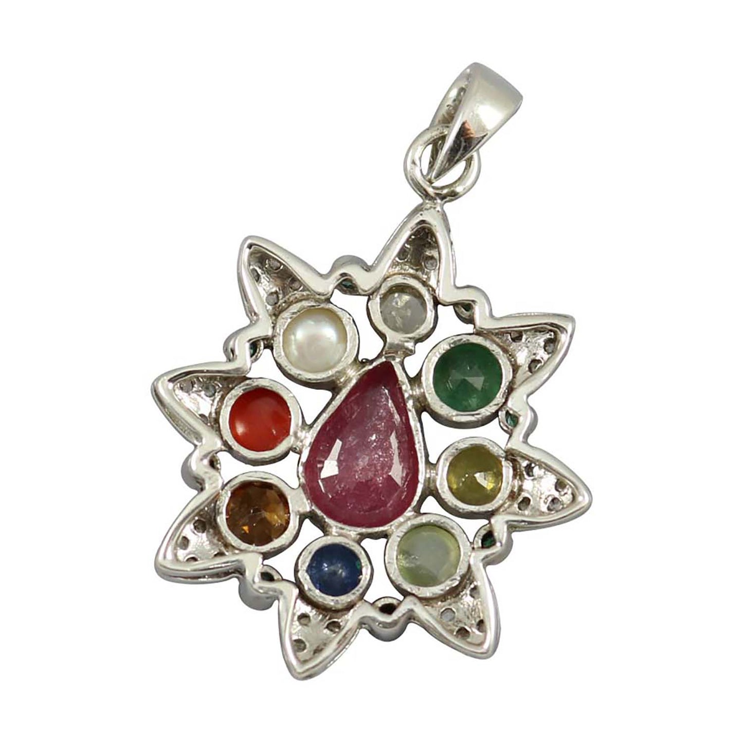 Navratan Pendant