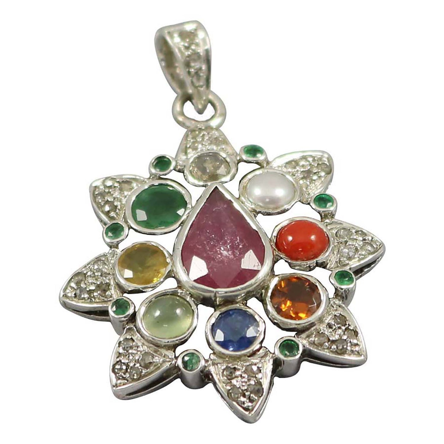Navratan Pendant
