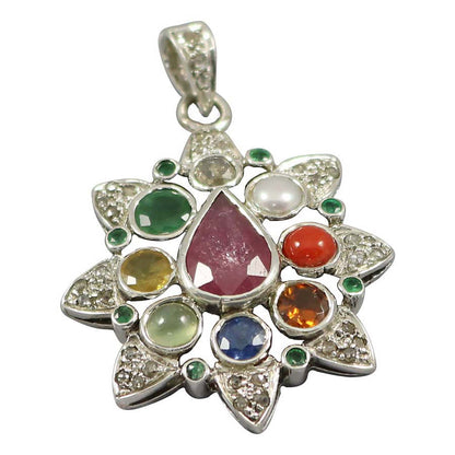 Navratan Pendant