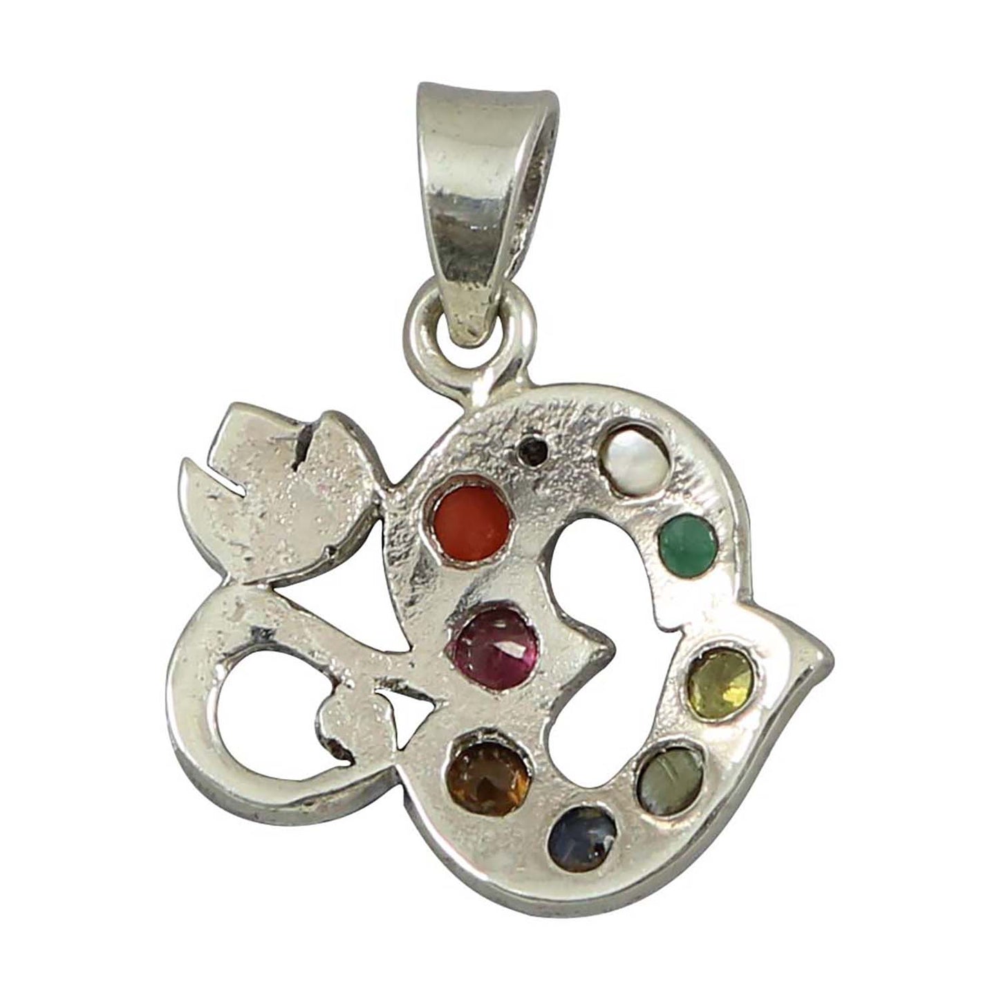 Navratan Om Pendant