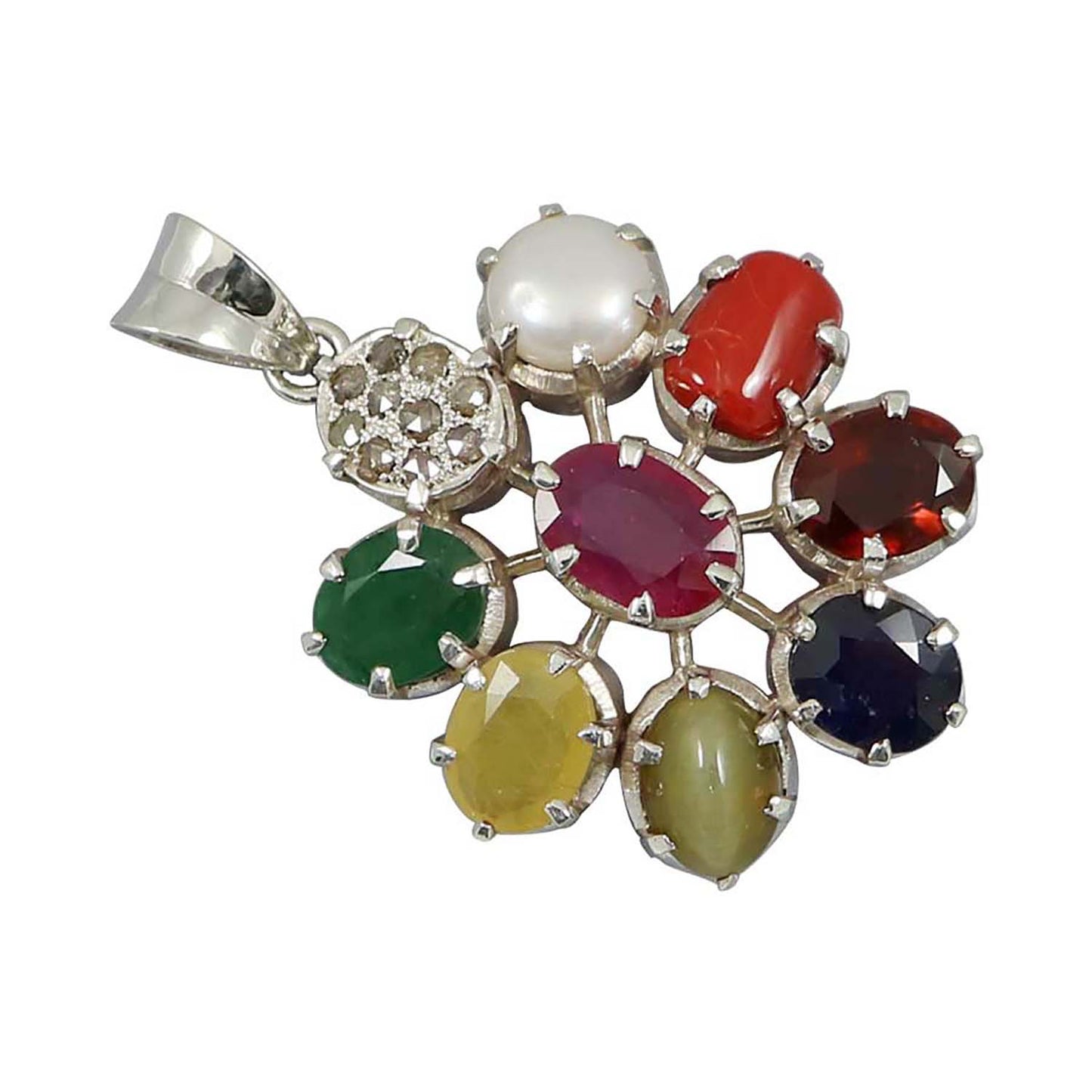 Navratan Pendant 5 Cts.