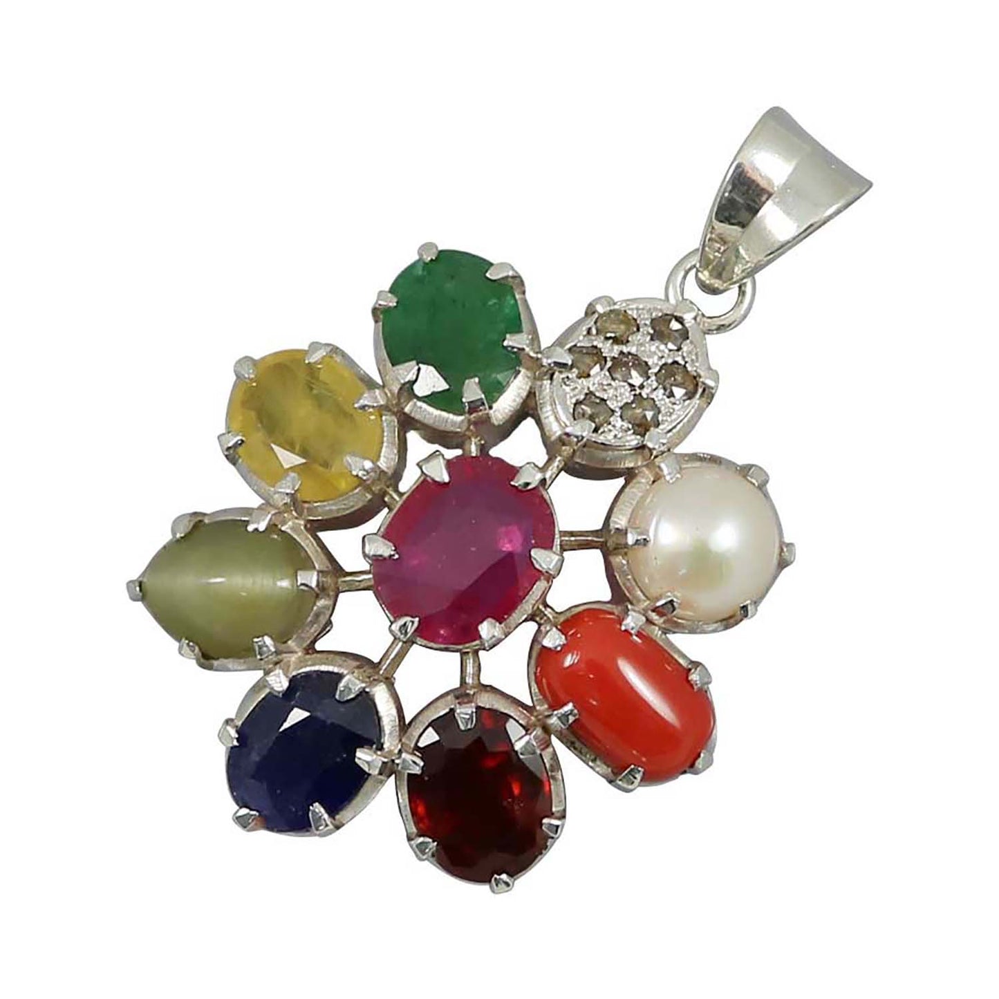 Navratan Pendant 5 Cts.