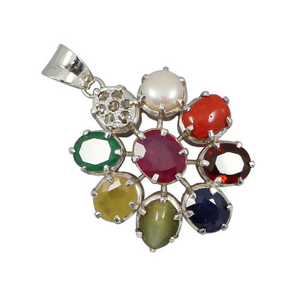 Navratan Pendant 5 Cts.