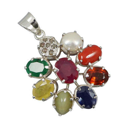 Navratan Pendant 5 Cts.