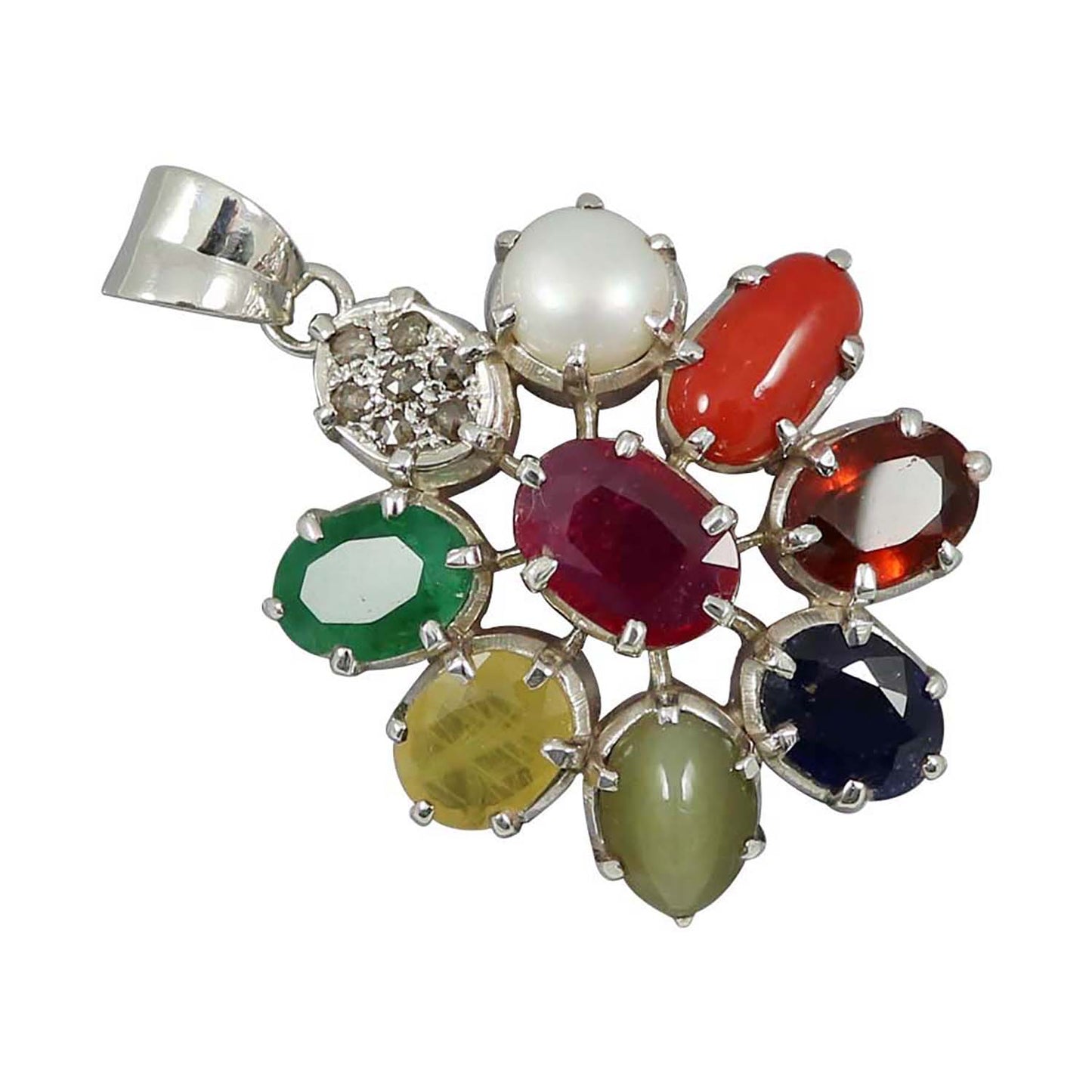 Navratan Pendant 5 Cts.