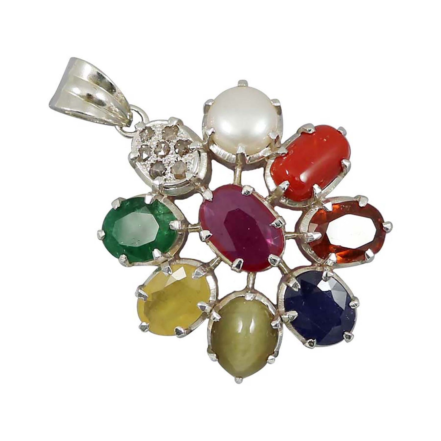 Navratan Pendant 5 Cts.