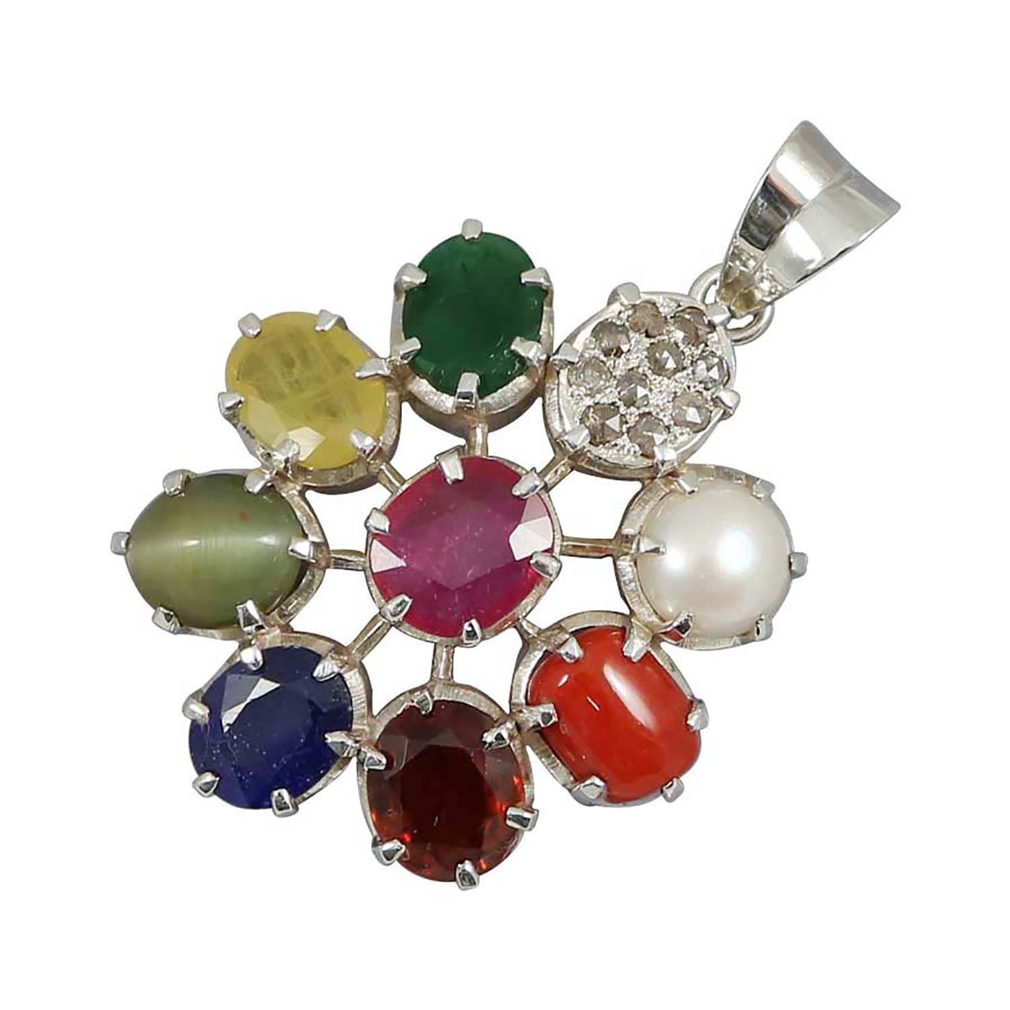Navratan Pendant 5 Cts.
