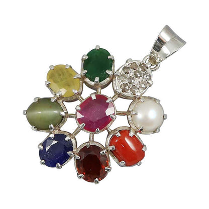 Navratan Pendant 5 Cts.