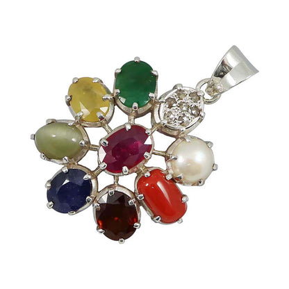 Navratan Pendant 5 Cts.