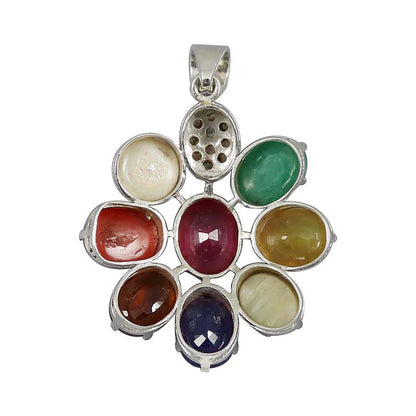 Navratan Pendant 8 Cts.