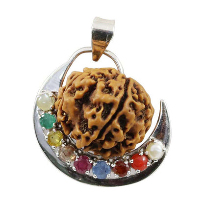 Navratan Omkara Pendant