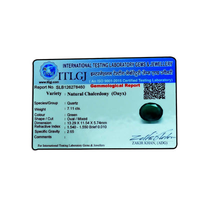 Green Onyx 7.11 Carat