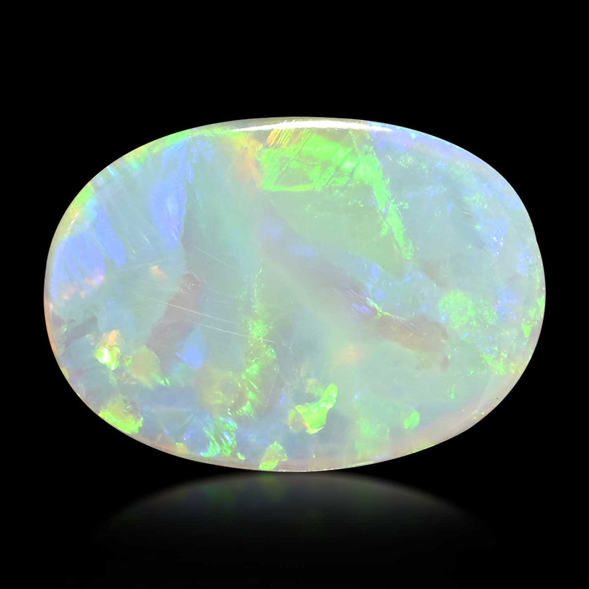 Australian Double Fire Opal 7.84 Carat