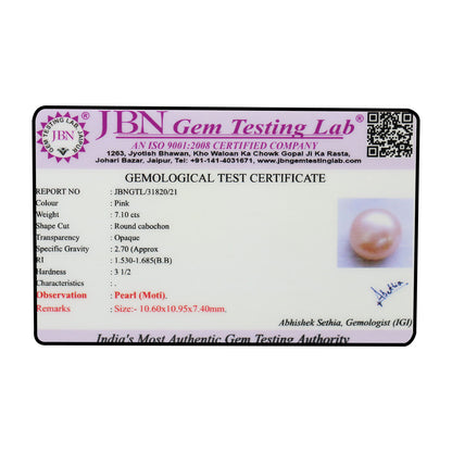Fresh Water Pearl (Moti) 7.1 Carat