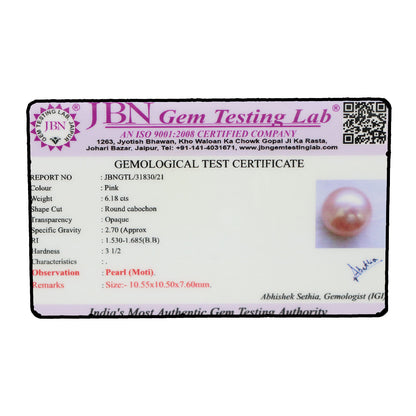 Fresh Water Pearl (Moti) 6.18 Carat