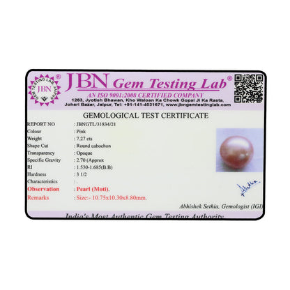 Fresh Water Pearl (Moti) 7.27 Carat