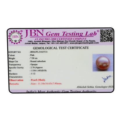 Fresh Water Pearl (Moti) 7.58 Carat
