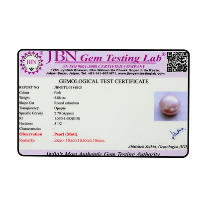 Fresh Water Pearl (Moti) 5.88 Carat
