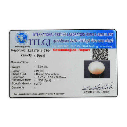 Fresh Water Pearl (Moti) 12.39 Carat