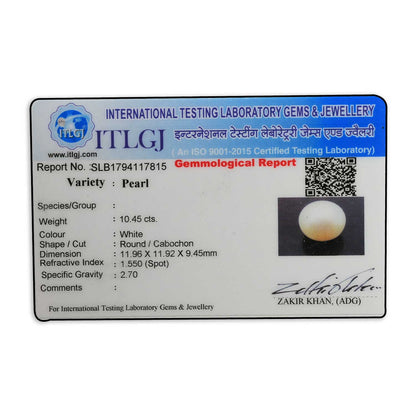 Fresh Water Pearl (Moti) 10.45 Carat