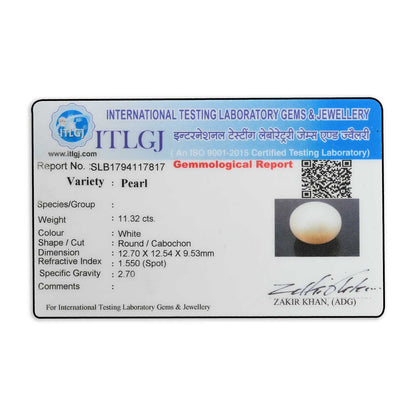Fresh Water Pearl (Moti) 11.32 Carat