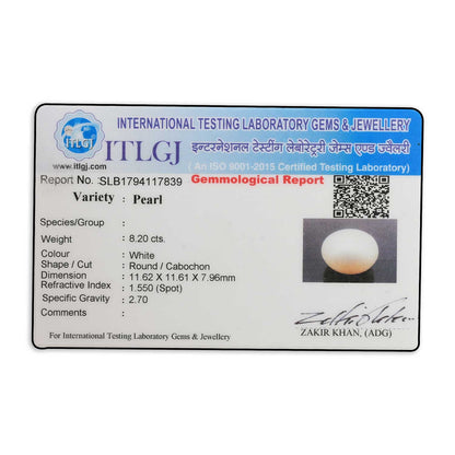 Fresh Water Pearl (Moti) 8.2 Carat