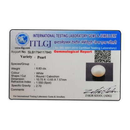 Fresh Water Pearl (Moti) 6.83 Carat
