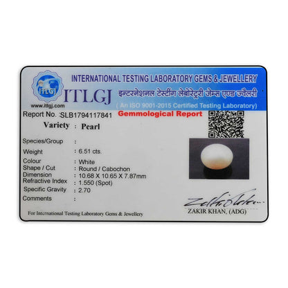 Fresh Water Pearl (Moti) 6.51 Carat