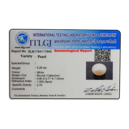 Fresh Water Pearl (Moti) 5.28 Carat