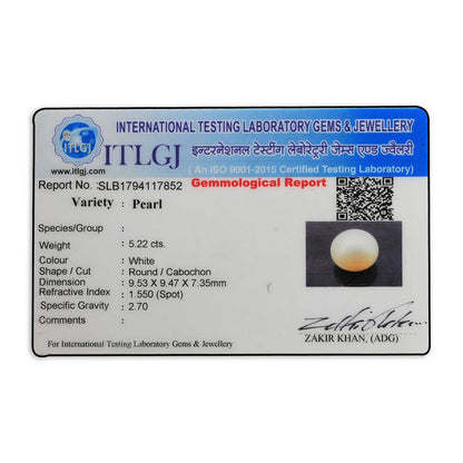 Fresh Water Pearl (Moti) 5.22 Carat