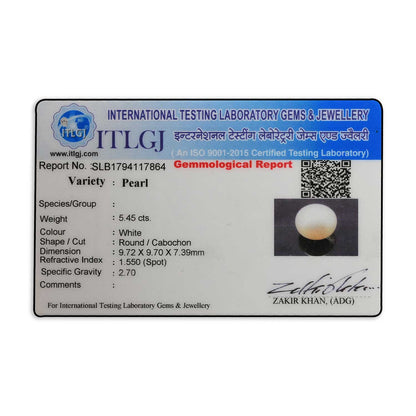 Fresh Water Pearl (Moti) 5.45 Carat