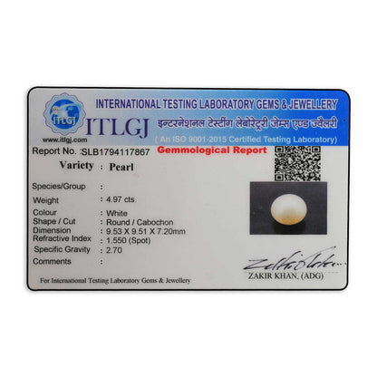Fresh Water Pearl (Moti) 4.97 Carat