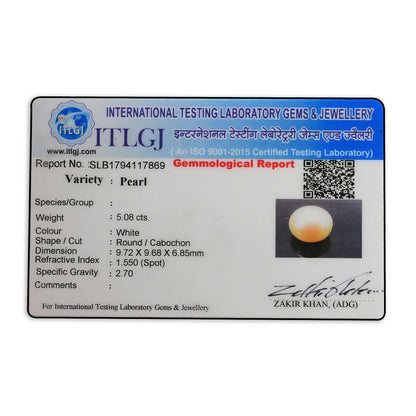 Fresh Water Pearl (Moti) 5.08 Carat